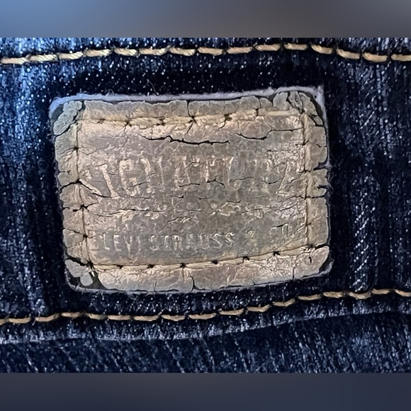 Signature Levi Strauss Bold Totally Shaping Skinny Jeans. Size 10L W30 L34 - Picture 3 of 13